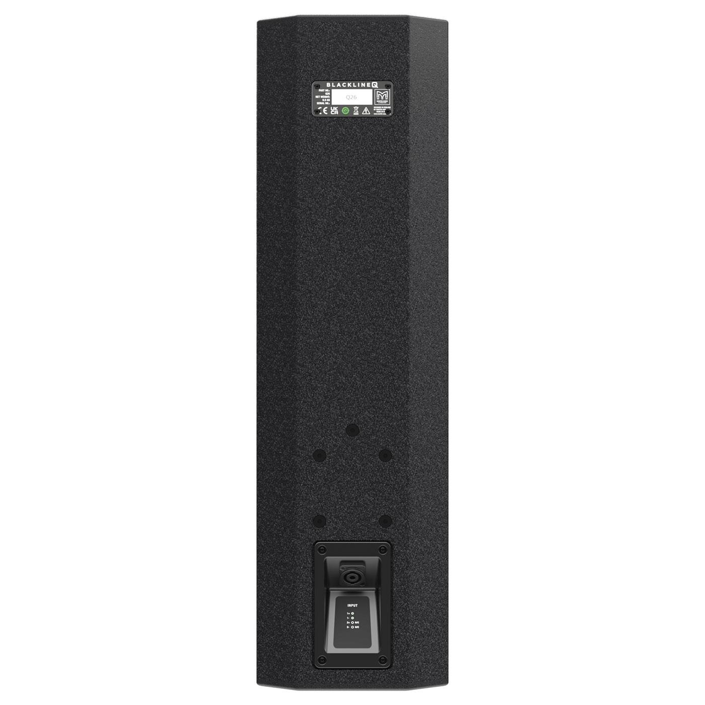 Martin Audio Blackline Q26 2 x 6" Passive Two-way Portable Column Loudspeaker - Image 2
